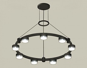 Подвесная люстра Ambrella Light XR черный арт. XR92051801
