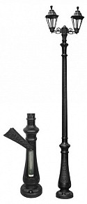 Фонарный столб Fumagalli RUT черный арт. E26.202.S20.AXE27