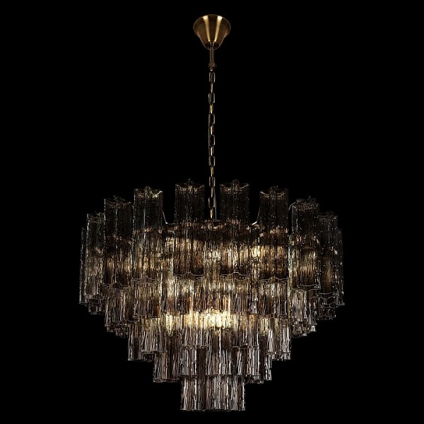 Подвесная люстра Loft it Murano бронза арт. 10580/800 Smoke