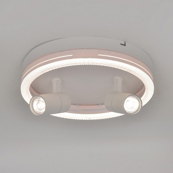 Светильник на штанге Escada 20044LED белый арт. 20044SMA/03LED WH