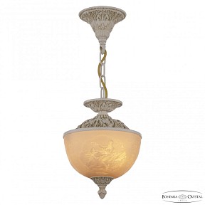 Подвесной светильник Bohemia Ivele Crystal AL7003 белый арт. AL7003P/20 WMG Pair