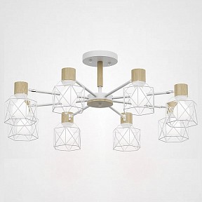 Люстра на штанге Imperiumloft Corf White белый арт. CORF-B01