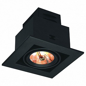 Встраиваемый светильник Arte Lamp Technika 2 черный арт. A5930PL-1BK