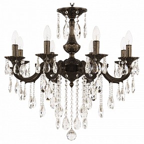 Подвесная люстра Bohemia Ivele Crystal AL7801 бронза арт. AL78101/8/210 B PD