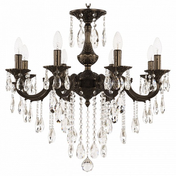 Подвесная люстра Bohemia Ivele Crystal AL7801 бронза арт. AL78101/8/210 B PD