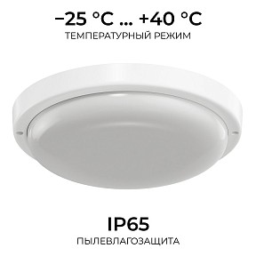 Накладной светильник OGM О28 белый арт. О28-09