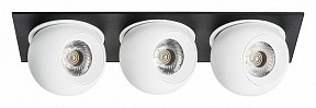 Встраиваемый светильник Lightstar Intero черный арт. i537626262