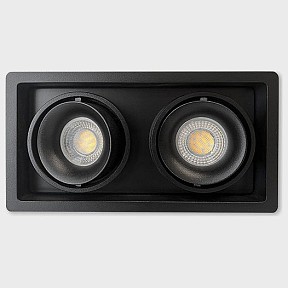 Встраиваемый светильник Italline DE-312 черный арт. DE-312 black