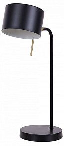 Настольная лампа офисная Arte Lamp Sebastian черный арт. A7051LT-1BK