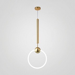 Подвесной светильник Imperiumloft Ring L золото арт. RING01