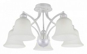 Потолочная люстра Arte Milano Napoli-1254 белый арт. 331254/5 WT+SL