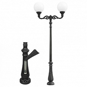 Фонарный столб Fumagalli Globe 400 черный арт. G40.202.M20.AYE27