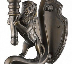 Светильник на штанге Favourite Guards коричневый арт. 1337-1WL