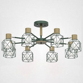 Люстра на штанге Imperiumloft Corf Green зеленый арт. CORF-B01