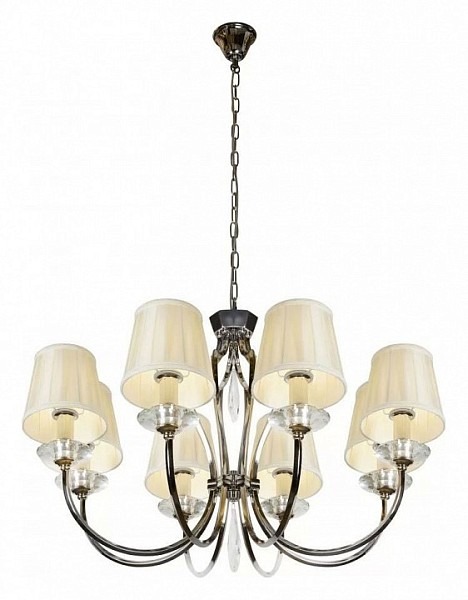 Подвесная люстра iLamp Charm никель арт. P2508-8 nic