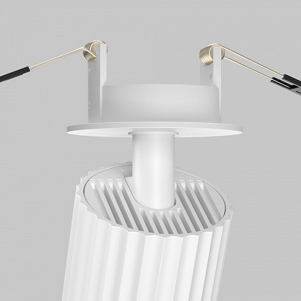 Встраиваемый светильник Maytoni Calipso белый арт. C110CL-01-GU10-W