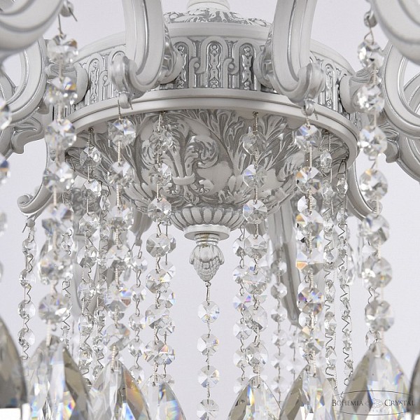 Подвесная люстра Bohemia Ivele Crystal AL7801 металл арт. AL78101/10/300 A WMN