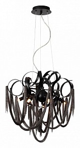 Подвесная люстра Odeon Light Chainy черный арт. 5067/6