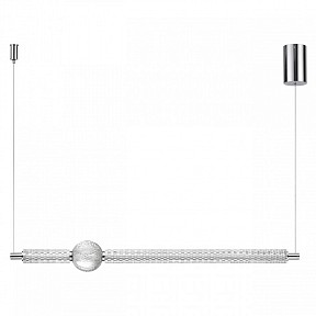 Подвесной светильник Odeon Light Crystal серый арт. 5007/28L