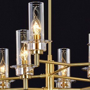 Люстра на штанге ILLUMICO HIGHBALL золото арт. IL5216-12PLS-24 HIGHBALL