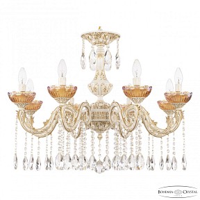 Подвесная люстра Bohemia Ivele Crystal AL7901 белый арт. AL79101/8/250 A WMG P Shampan/M-1G