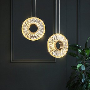 Подвесной светильник Imperiumloft Godiva Brass латунь арт. godiva01