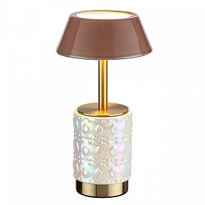 Настольная лампа декоративная Odeon Light Lulu белый арт. 5454/6TL