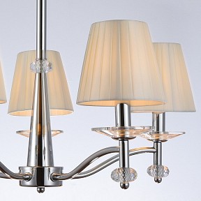Подвесная люстра ILLUMICO  хром арт. IL1151-5PPA-29 CR Romei