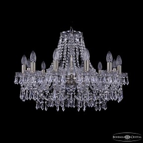 Подвесная люстра Bohemia Ivele Crystal 1403 золото арт. 1403/12/240 Pa