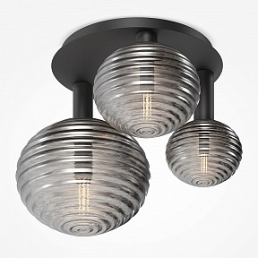 Потолочная люстра Maytoni Halo черный арт. MOD268CL-03B