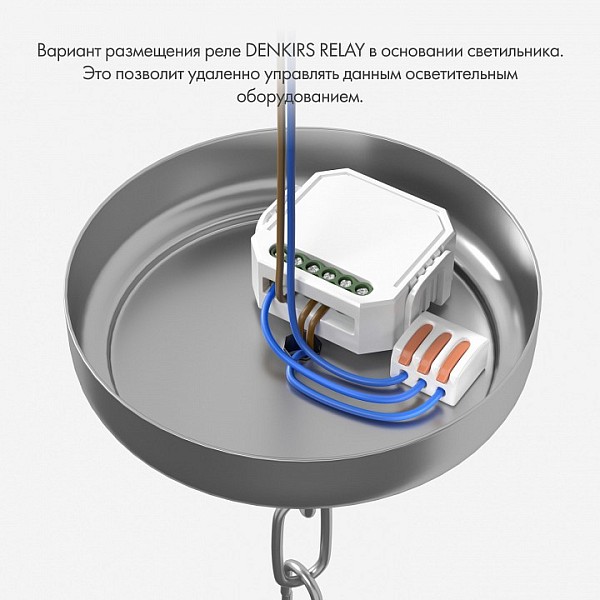 Контроллер Denkirs Relay белый арт. RL1004-DM/1