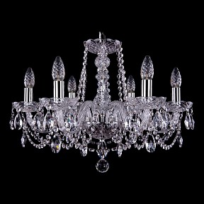 Подвесная люстра Bohemia Ivele Crystal 1402 металл арт. 1402/6/195/Ni