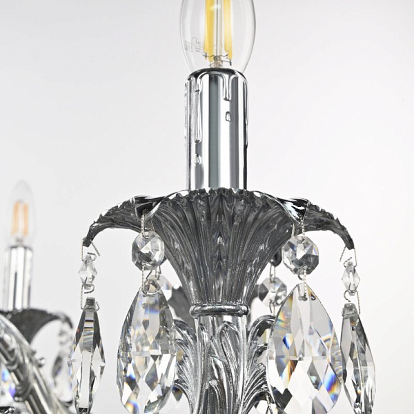 Подвесная люстра Bohemia Ivele Crystal AL7901 никель арт. AL79101/8/250 A Ni