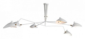 Люстра на штанге ST-Luce Spruzzo белый арт. SL305.502.06