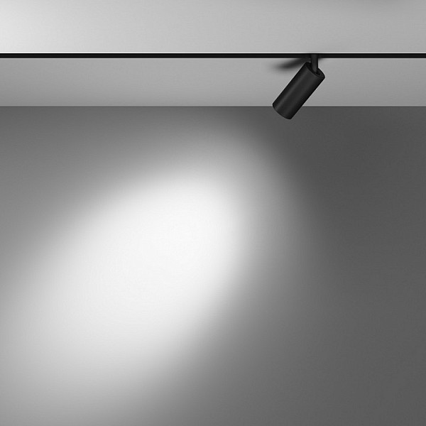 Светильник на штанге Maytoni Focus LED черный арт. TR032-4-5WTW-S-DD-B