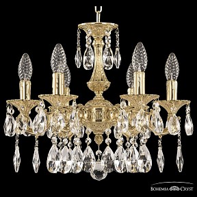 Подвесная люстра Bohemia Ivele Crystal 7201 золото арт. 72101/6/125 A G