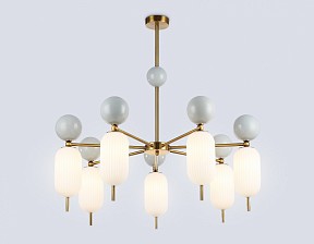Люстра на штанге Ambrella Light LH белый арт. LH53106