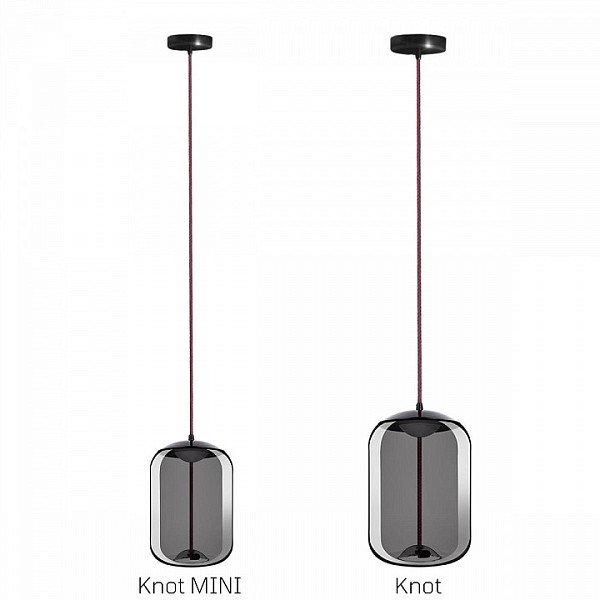 Подвесной светильник Loft it Knot черный арт. 8134-C mini