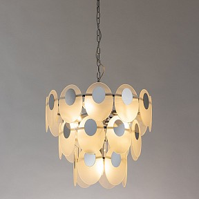 Подвесная люстра Arte Lamp Rosabella серый арт. A4067LM-7CC