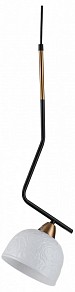 Подвесной светильник Indigo Attimo черный арт. 10005/1P Black