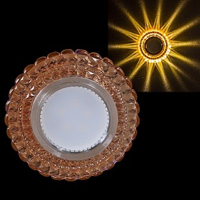 Встраиваемый светильник Reluce  коричневый арт. 11056-9.0-001LD MR16+LED3W TEA