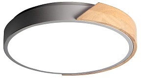 Накладной светильник Jazzway  дерево арт. PPB  Scandic-R 36w 4000K GR/W IP20 D380*50