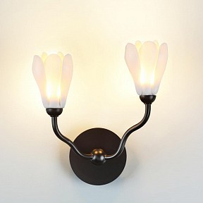 Бра Odeon Light Gardi черный арт. 5090/2W