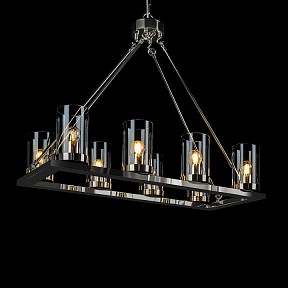 Подвесная люстра Loft it Candlelight никель арт. 10437/760R