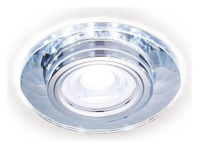 Встраиваемый светильник Ambrella Light S хром арт. S211 CL/WH