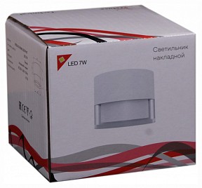 Накладной светильник Reluce 81155 белый арт. 81155-9.5-001MN LED7W WT