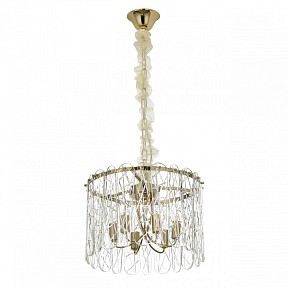 Подвесная люстра Citilux TALLA золото арт. CL318262