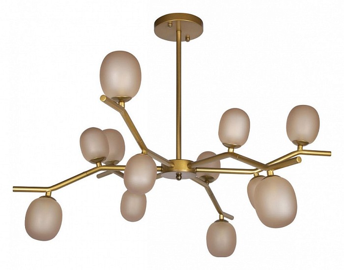 Люстра на штанге Loft it Sakura желтый арт. 10212/12 Gold