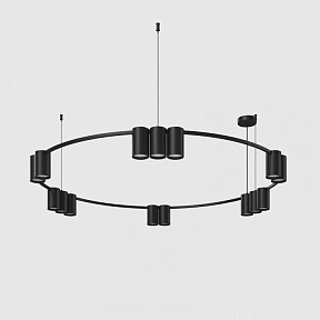 Подвесная люстра Denkirs Orbit черный арт. DK4067-BK