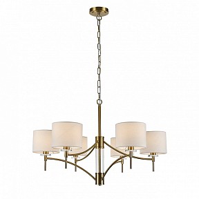 Подвесная люстра Indigo Boheme бронза арт. 13031/6P Brass